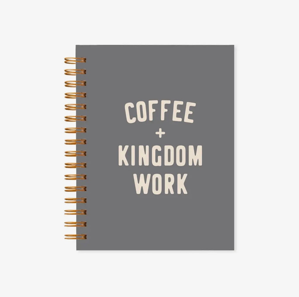 Coffee + Kingdom Work Journal — Faith in the Everyday