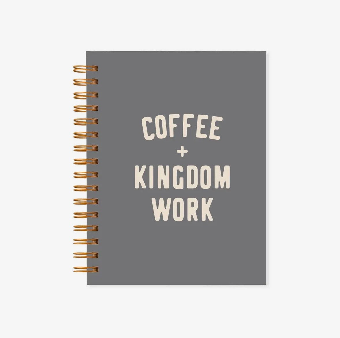 Coffee + Kingdom Work Journal — Faith in the Everyday