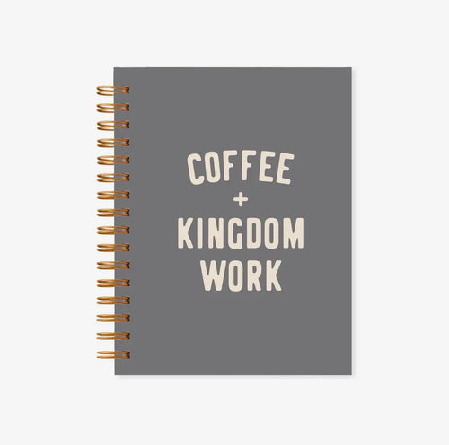 Coffee + Kingdom Work Journal — Faith in the Everyday