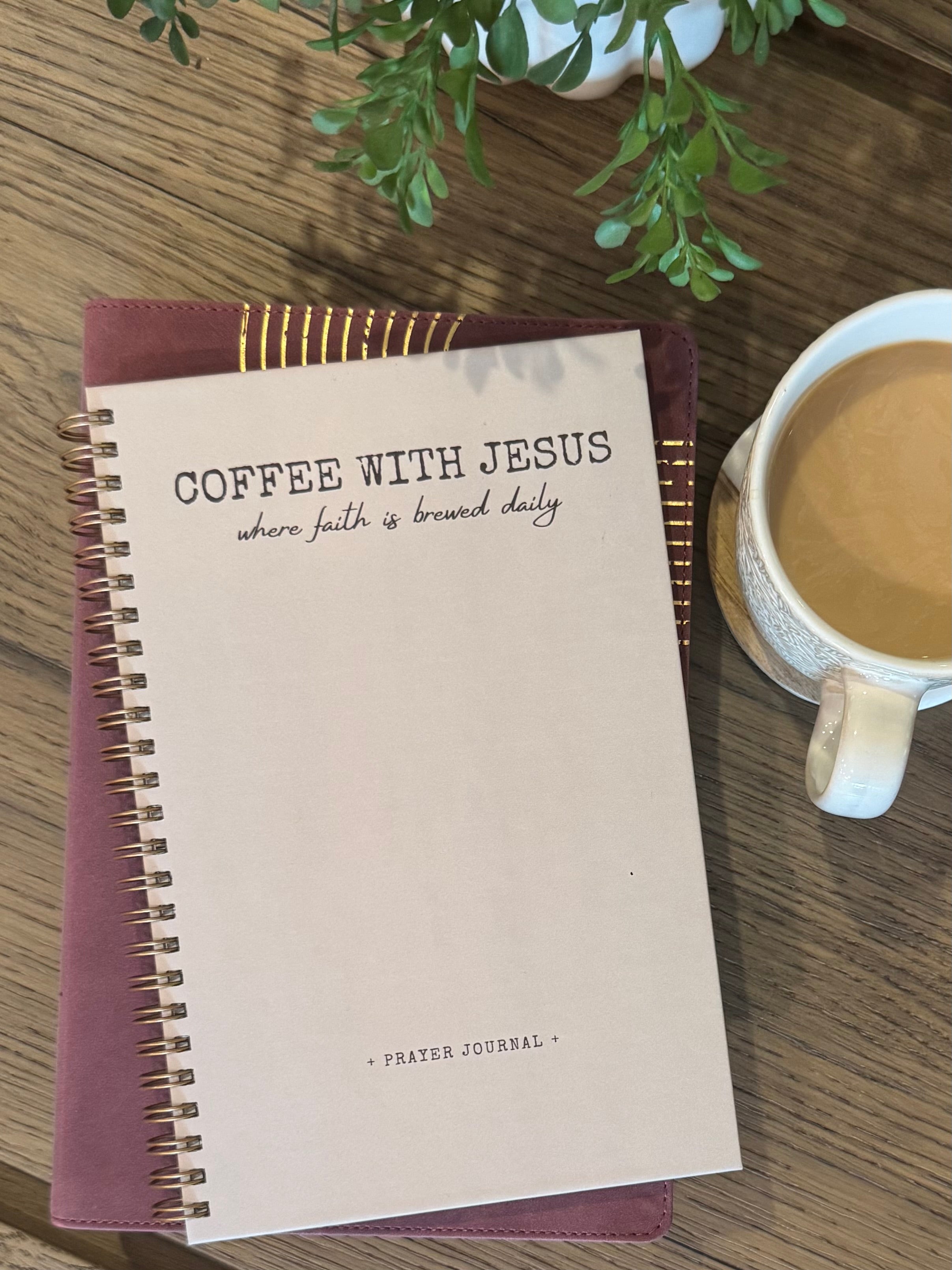 Coffee with Jesus Prayer Journal