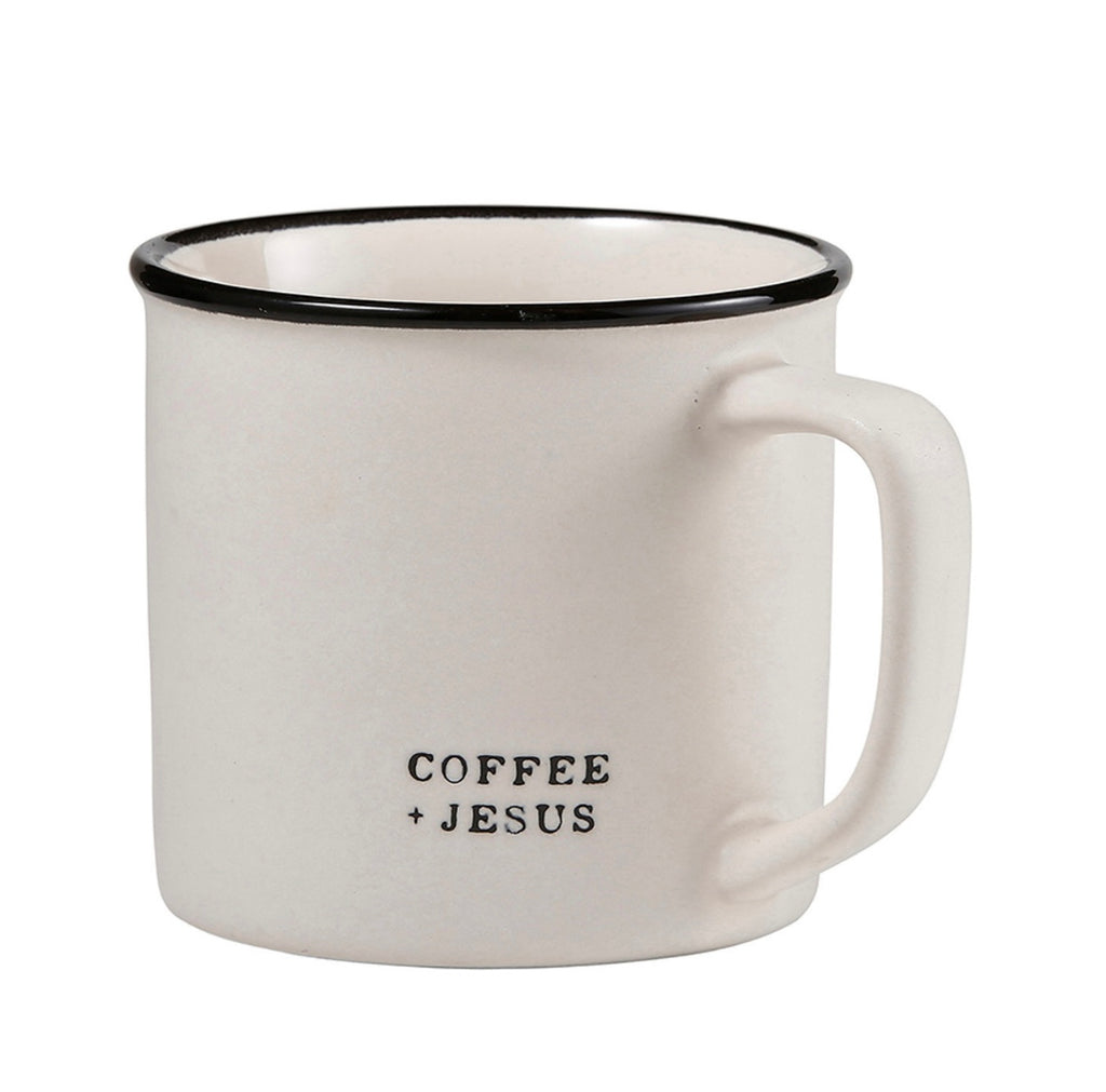 Coffee + Jesus Mug — A Quiet Morning Reminder