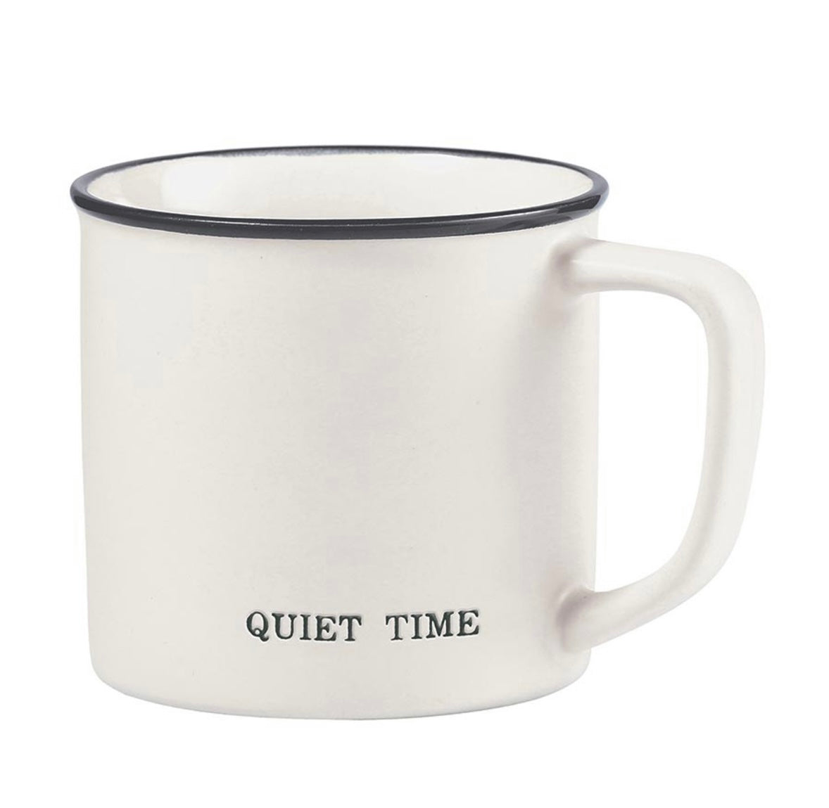 Quiet Time Mug — Slow Down + Be With Him